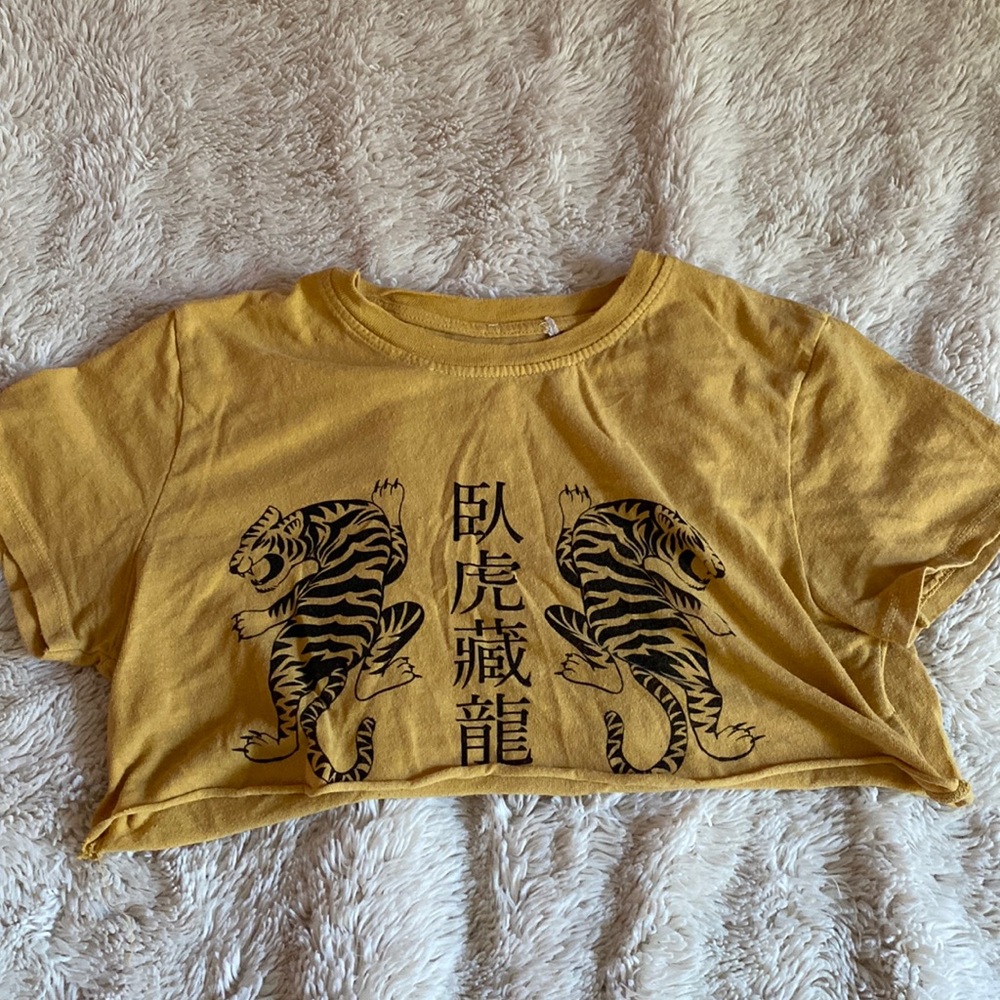 Cropped urban outfitters top
